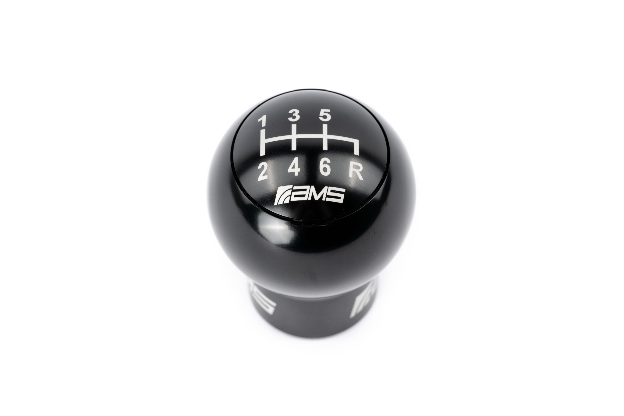 AMS Performance Subaru WRX/STI 6-Speed Billet Shift Knob (Incl. Red, Black,  & Silver Caps) - AMS Performance