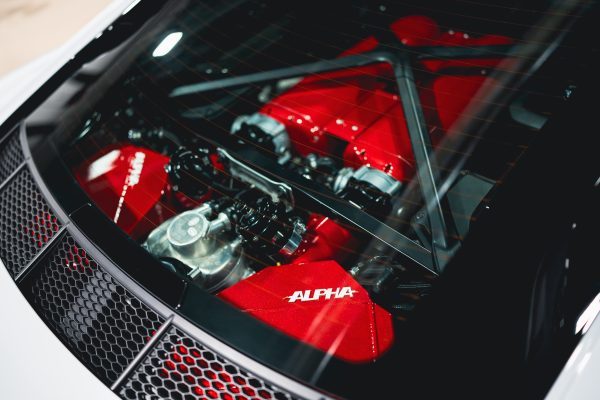 AMS 2020 R8 V10 Twin Turbo Kit - 12