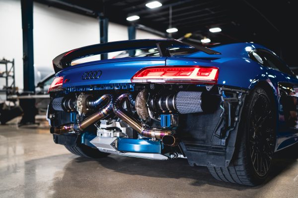 AMS R8 V10 G35-1050 Twin Turbo Kit - 5