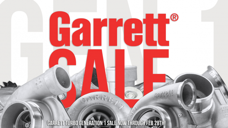 Garrett gen 1 sale for february