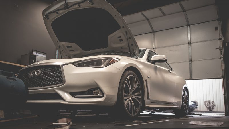 q60 silver sport tune mods upgrade kit